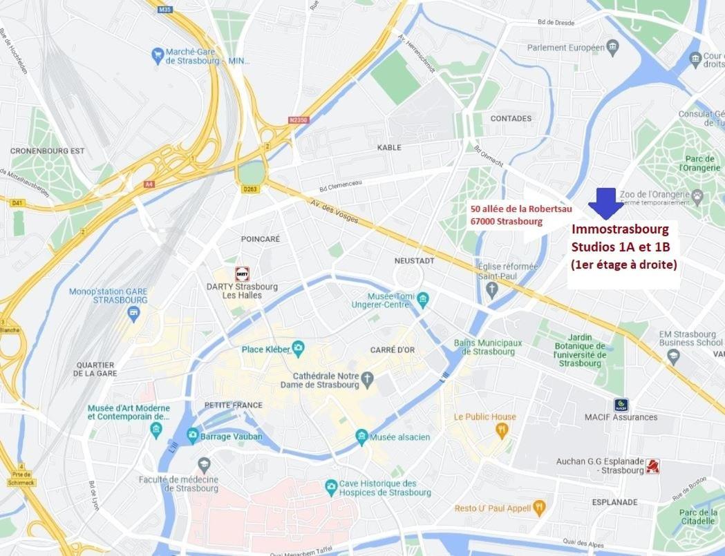 Studios Immostrasbourg Bagian luar foto